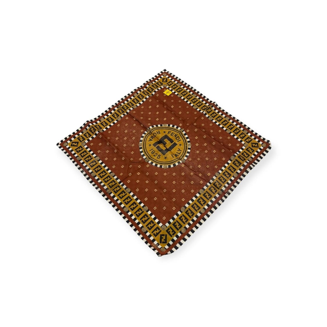 펜디 주카 로마 1925 실크 미니스카프 상품이미지2