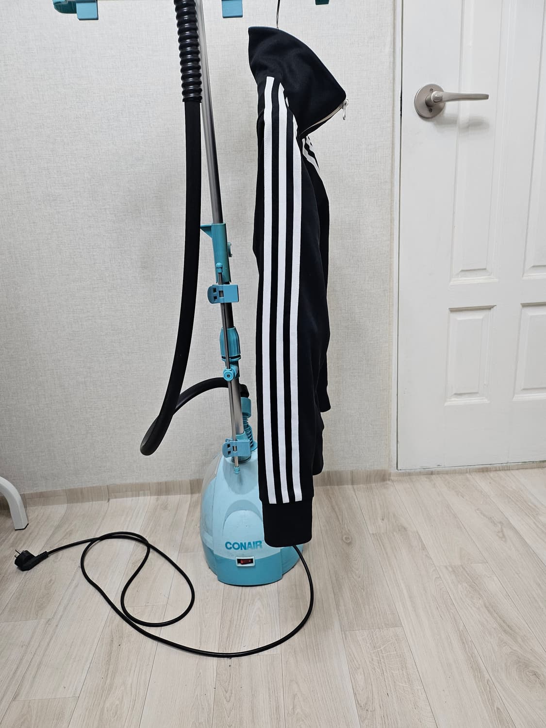 (90)S ☆초대장급☆ 아디다스 유로파 플라워안감 [검흰] 트랙탑져지 상품이미지6