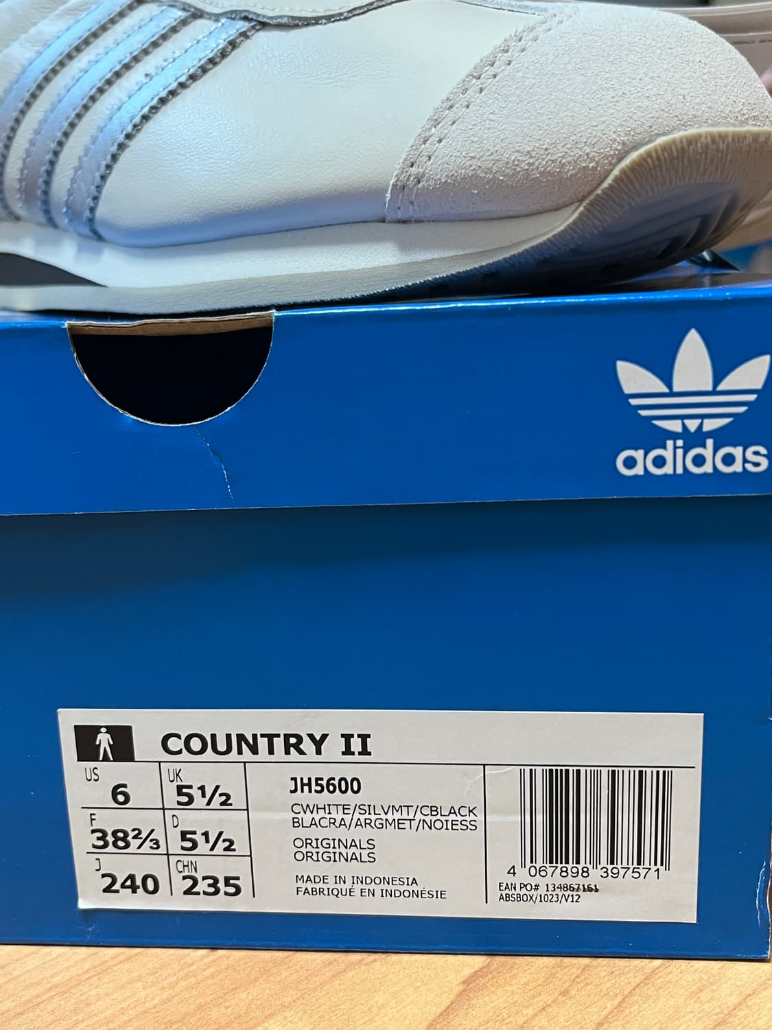 아디다스 컨트리2 크림 실버 jh5600 상품이미지5