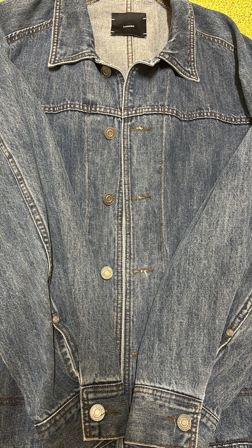 일꼬르소 데님 청자켓 100 상품이미지4