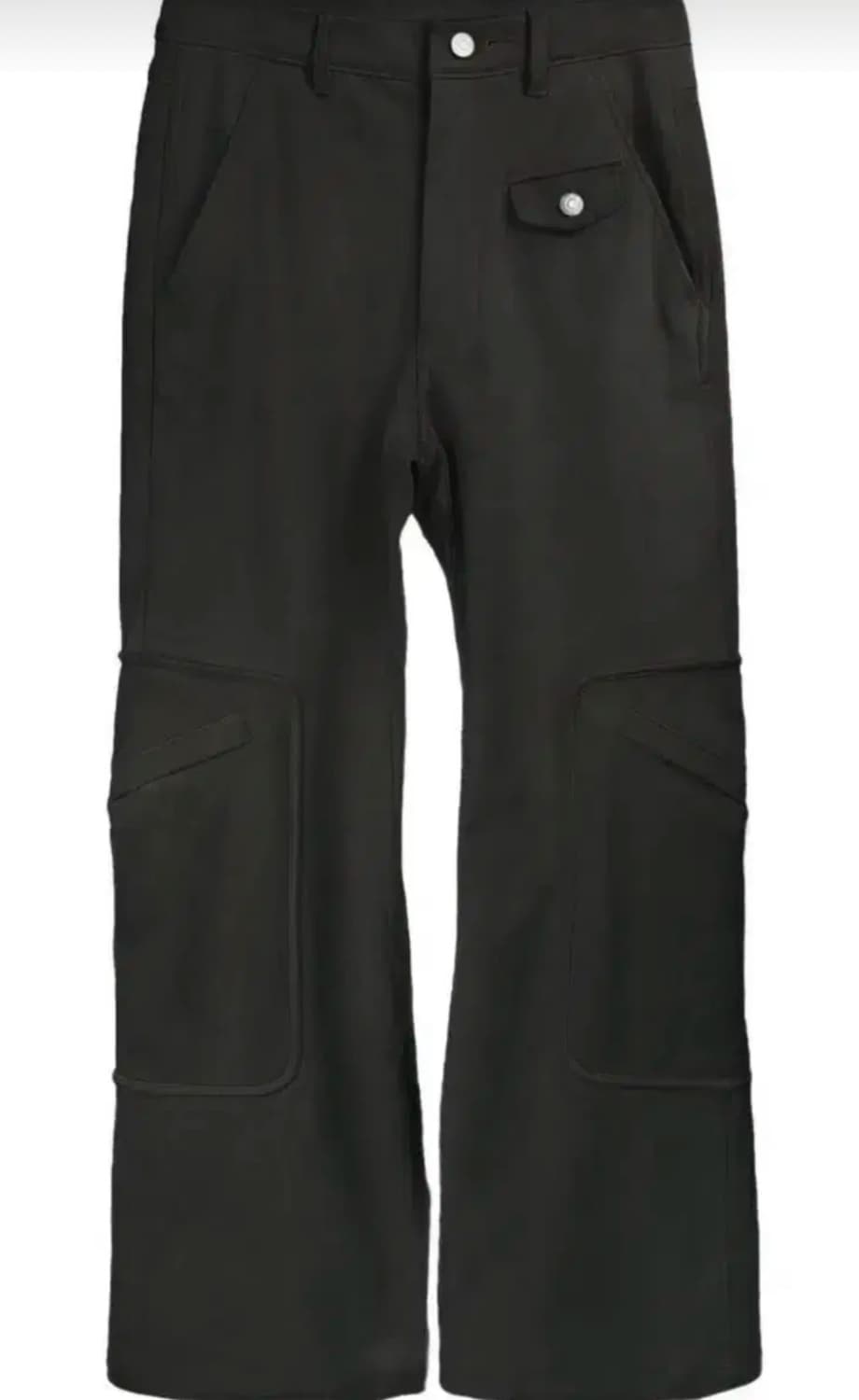 본네 bonnae 스웨이드 팬츠 블랙 1사이즈 상품이미지2