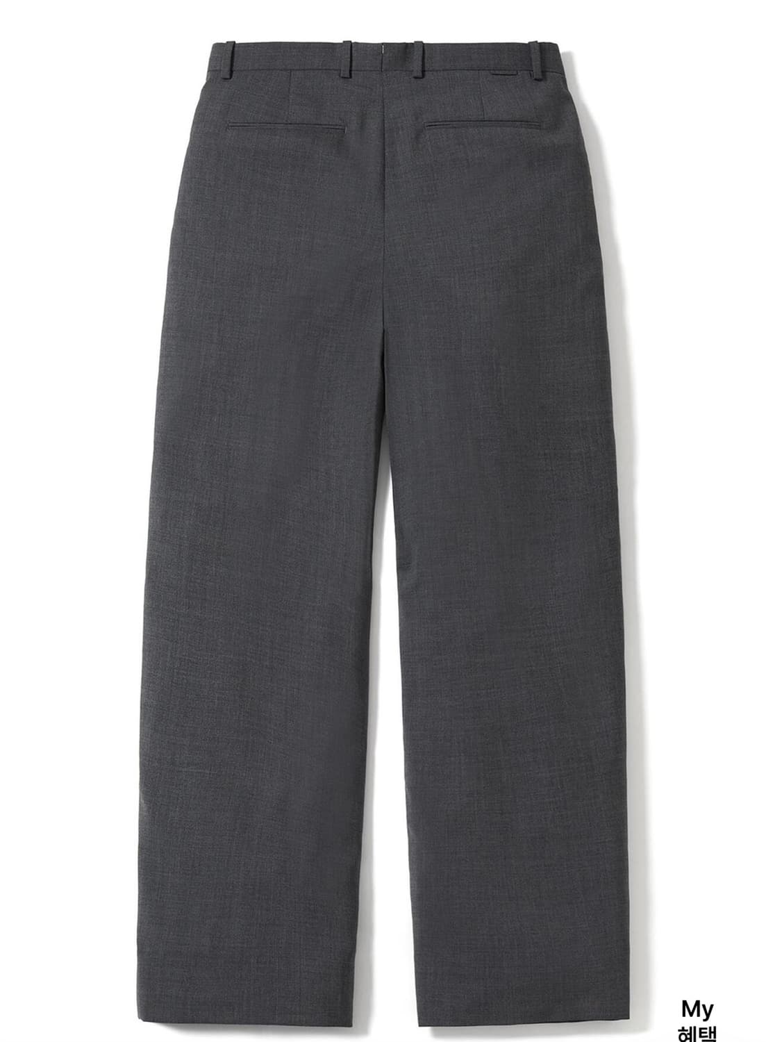 [28] 포터리 트로피컬 울 투플리츠 와이드 팬츠 상품이미지3