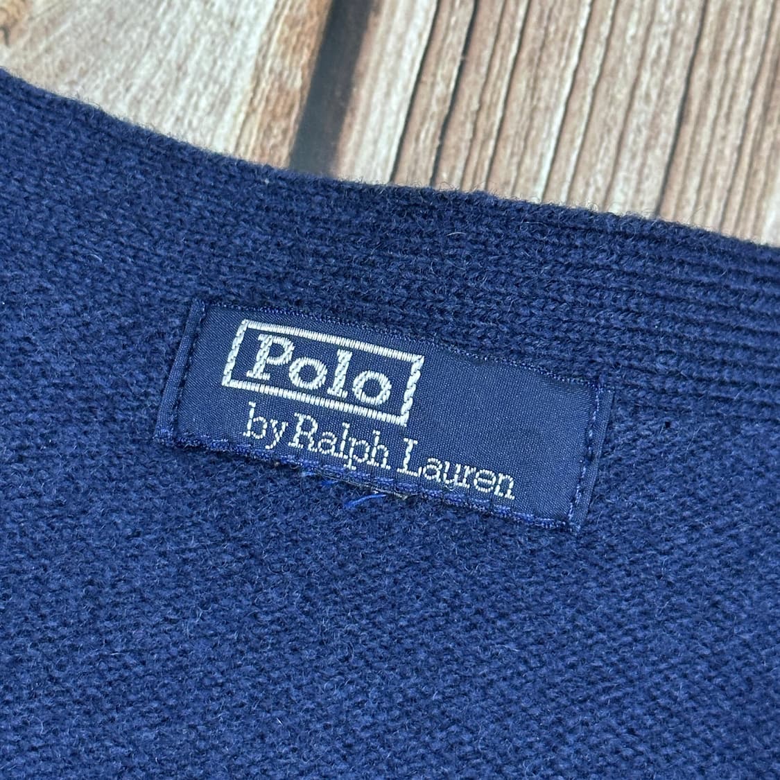 Polo Ralph Lauren 폴로랄프로렌 울가디건 네이비색상 S사이즈 상품이미지5