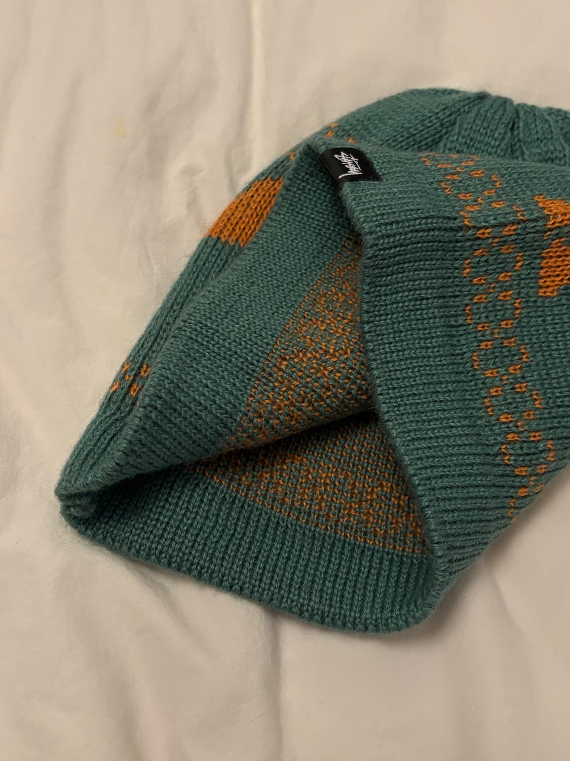 스투시 모헤어 머쉬룸 비니 그린 상품이미지3