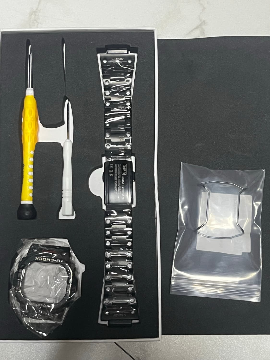 지샥 DW-5600 tva 티타늄 키트 팝니다. (가드 포함) 상품이미지3