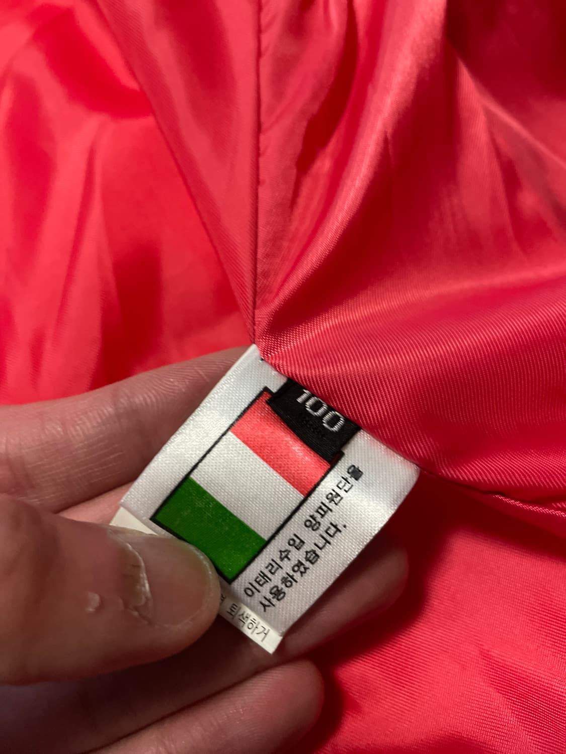 광희시장 웨스턴 무드 램스킨 양가죽 바이커 패딩 자켓 상품이미지9