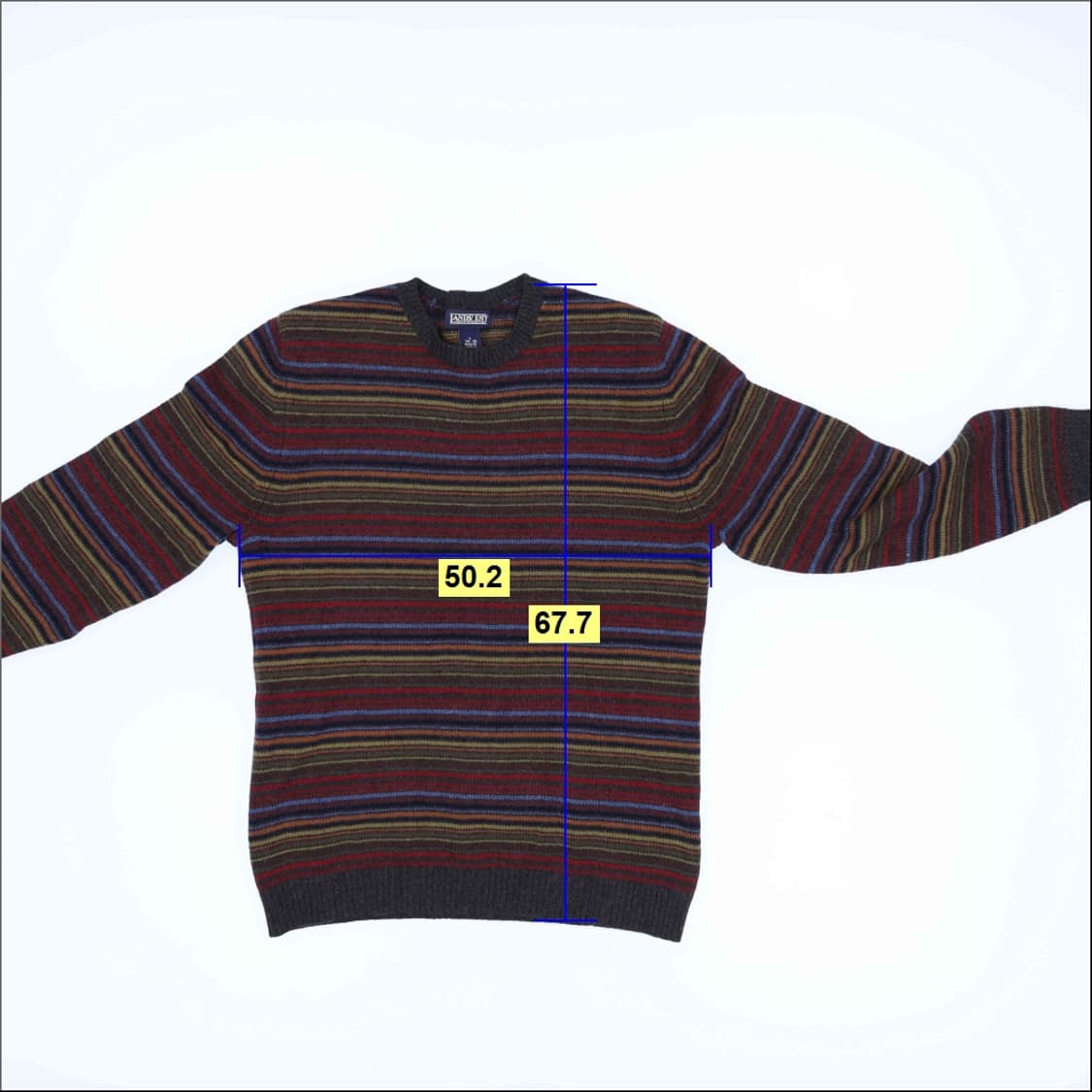 S 랜즈앤드 스트라이프 긴팔 니트 0206M 상품이미지6