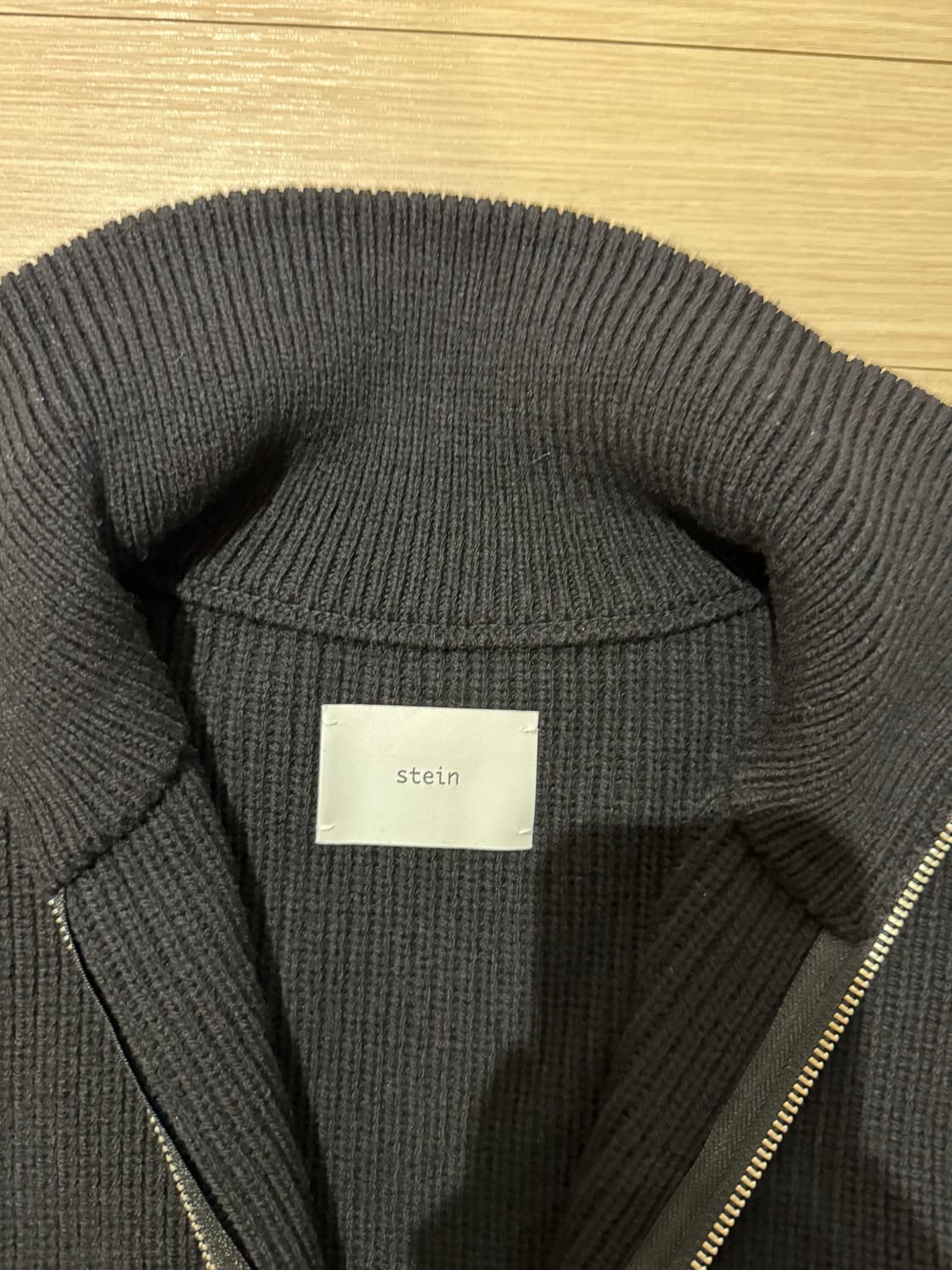 Stein 슈테인 오버사이즈드 드라이브 니트 집업 자켓 상품이미지4