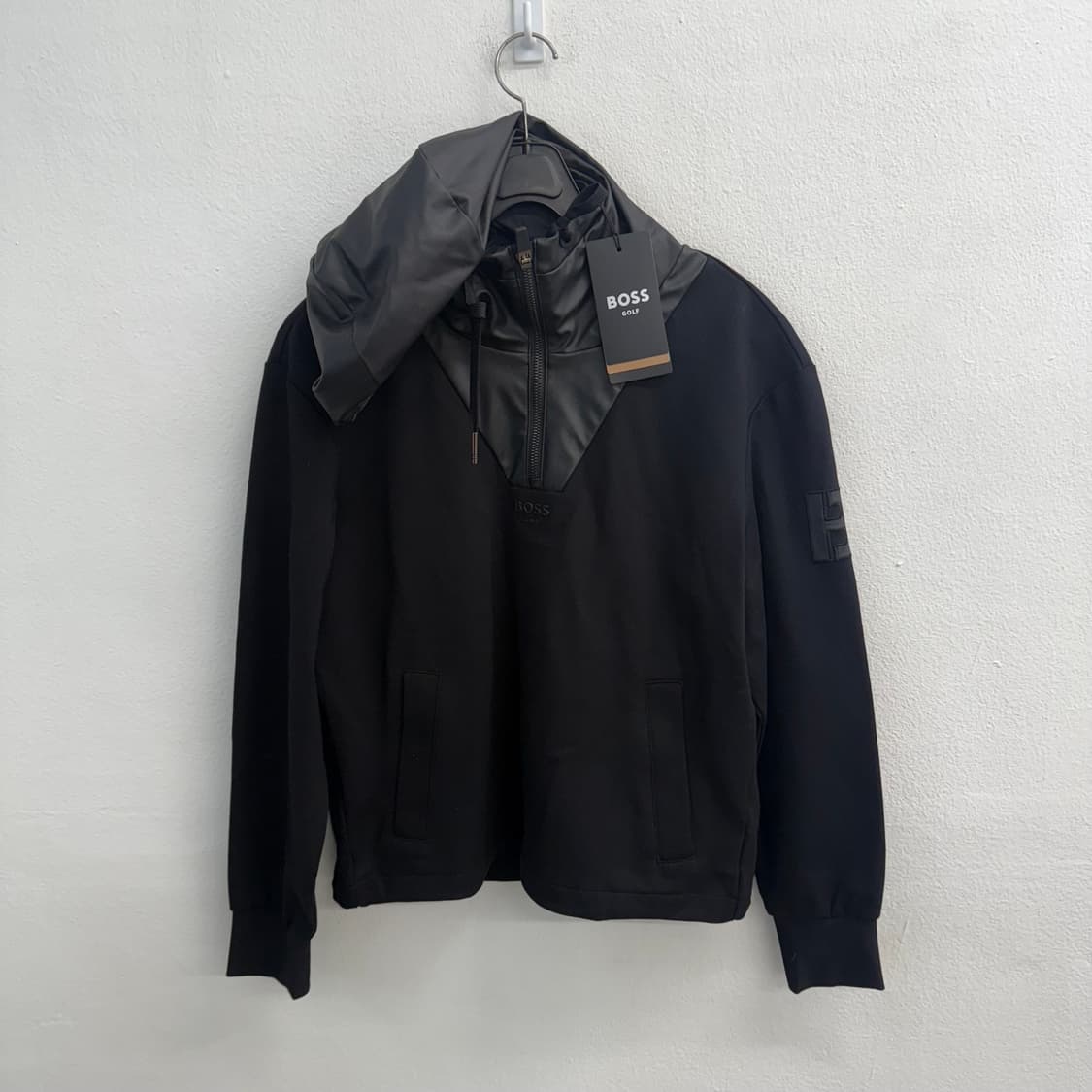보스(BOSS) 골프 후드 집업 자켓 (S) 상품이미지1