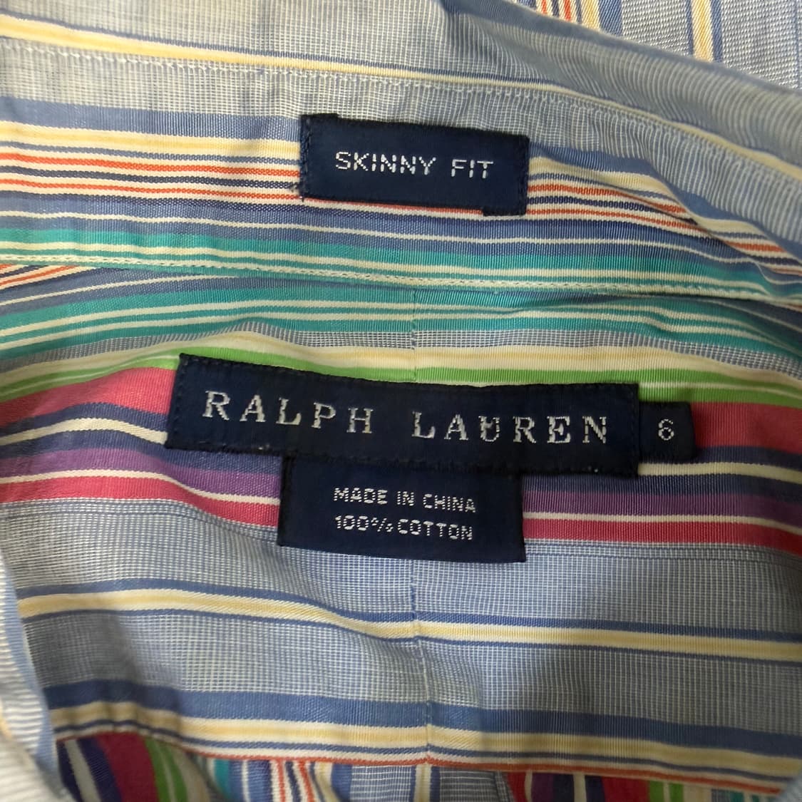 6 폴로랄프로렌 스키니핏 스프라이트 셔츠 0223T 상품이미지3