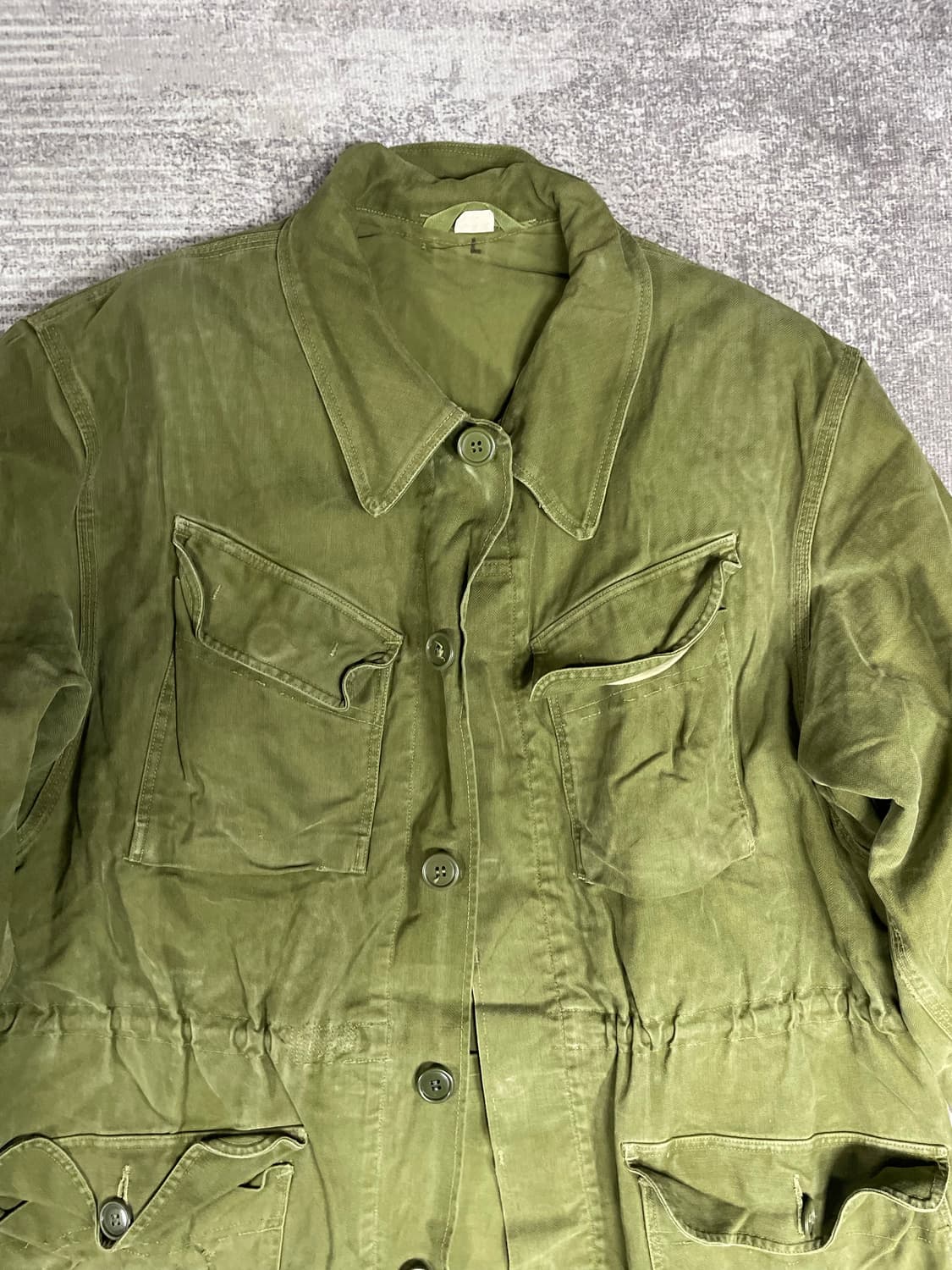 60s Danish military HBT field jacket 상품이미지4