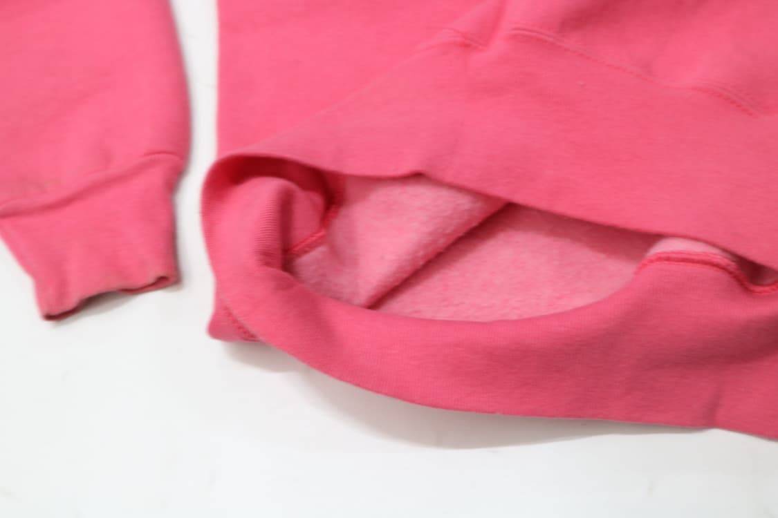 먼싱웨어 90s 빈티지 USA제 핫핑크 스웨트셔츠 (M) 상품이미지9