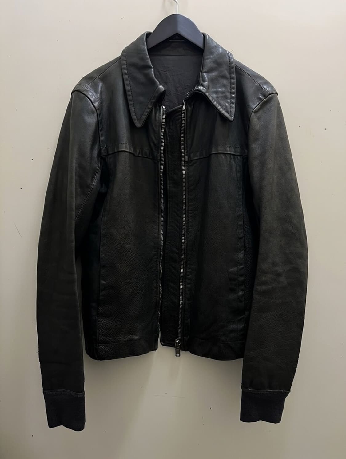 07 아카이브 릭오웬스 OLMAR&MIRTA 레더 자켓 상품이미지1