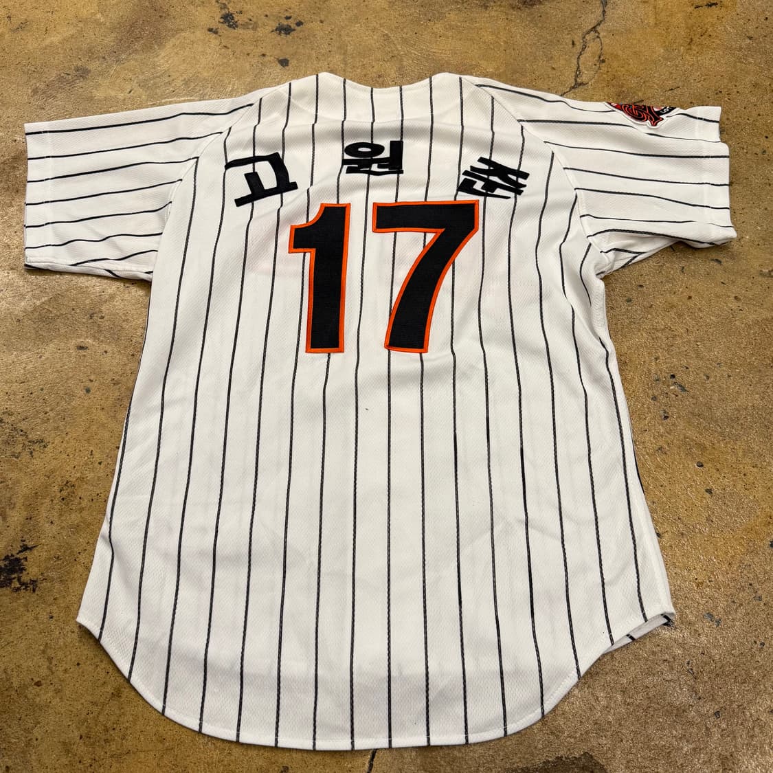 [정품/11호] 롯데자이언츠 홈 유니폼 17 고원준 마킹 b17 상품이미지3