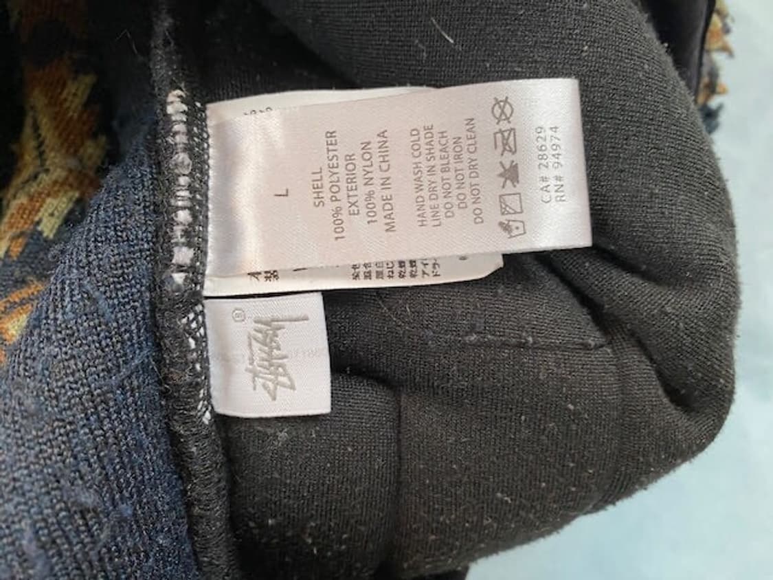 스투시 x 노마 자카드 딥파일 플리스 자켓 상품이미지5