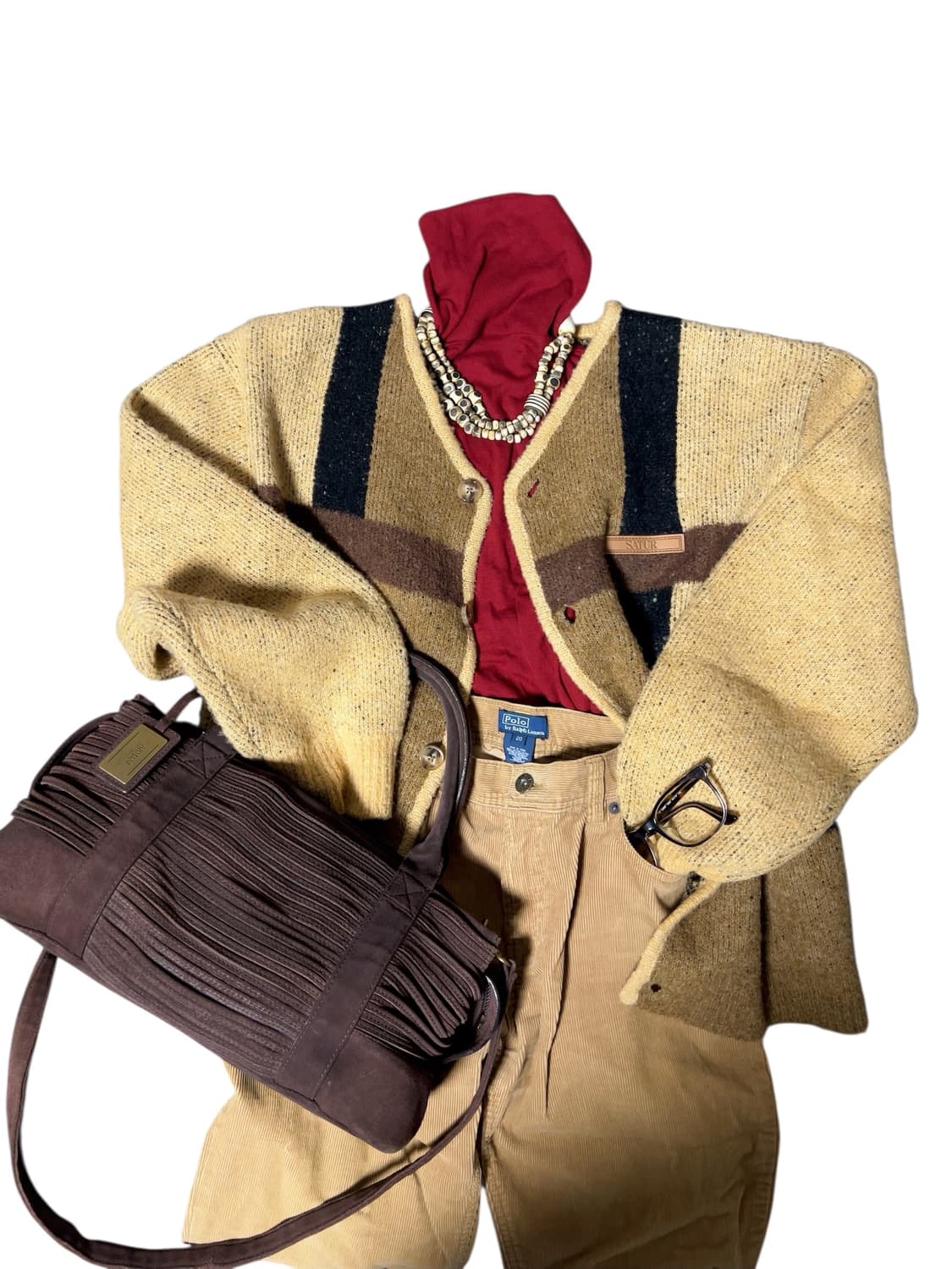 (새상품) SATUR 가디건 남녀공용 상품이미지1