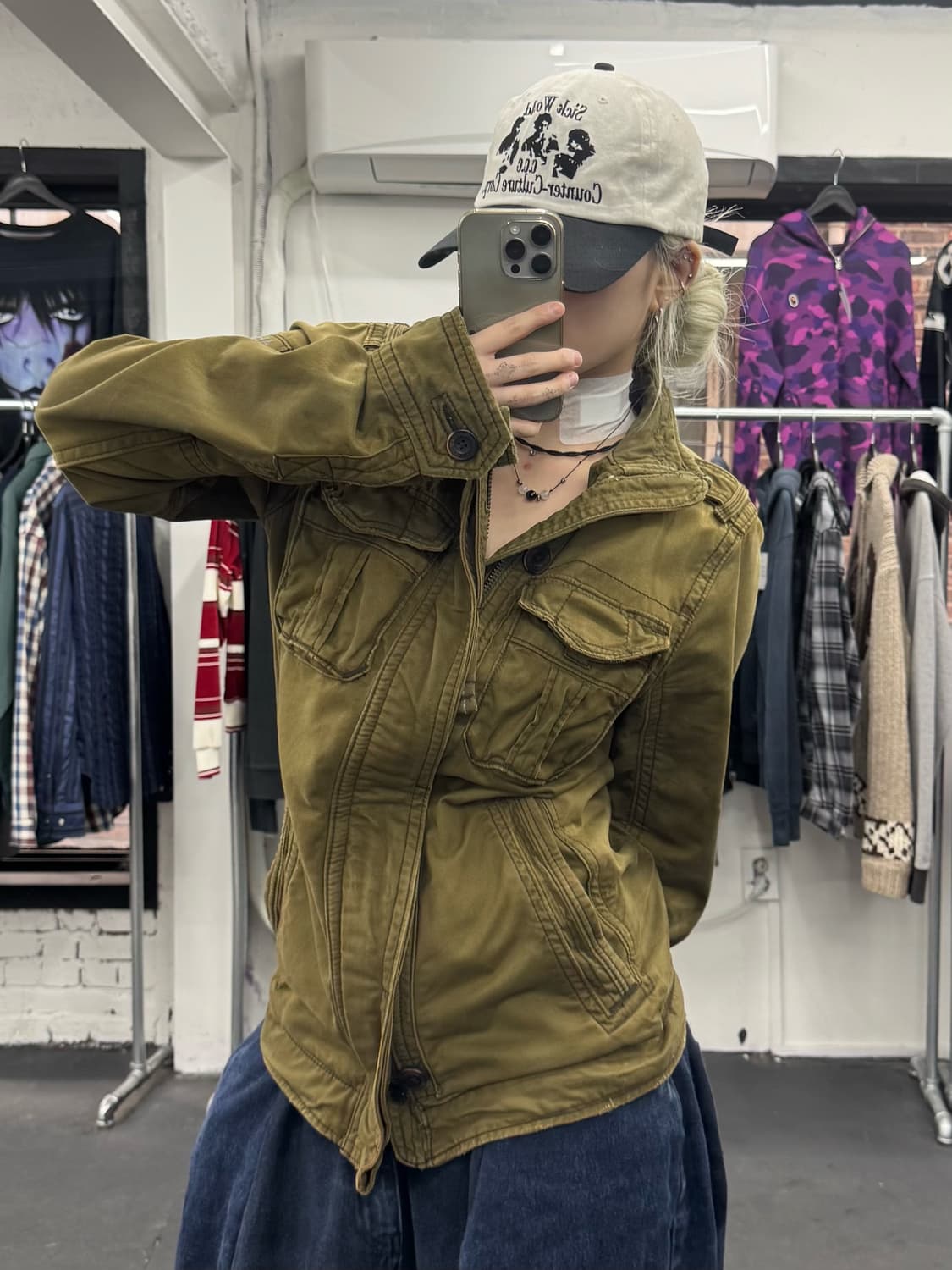 아베크롬비 그런지 필드자켓 상품이미지6