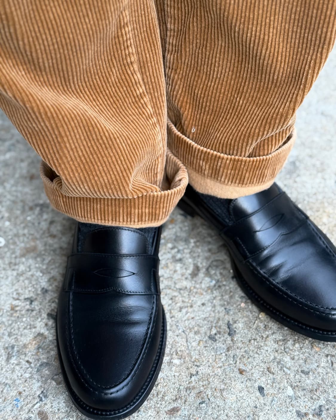 그라더스 로퍼 01 레더 블랙 43 상품이미지7