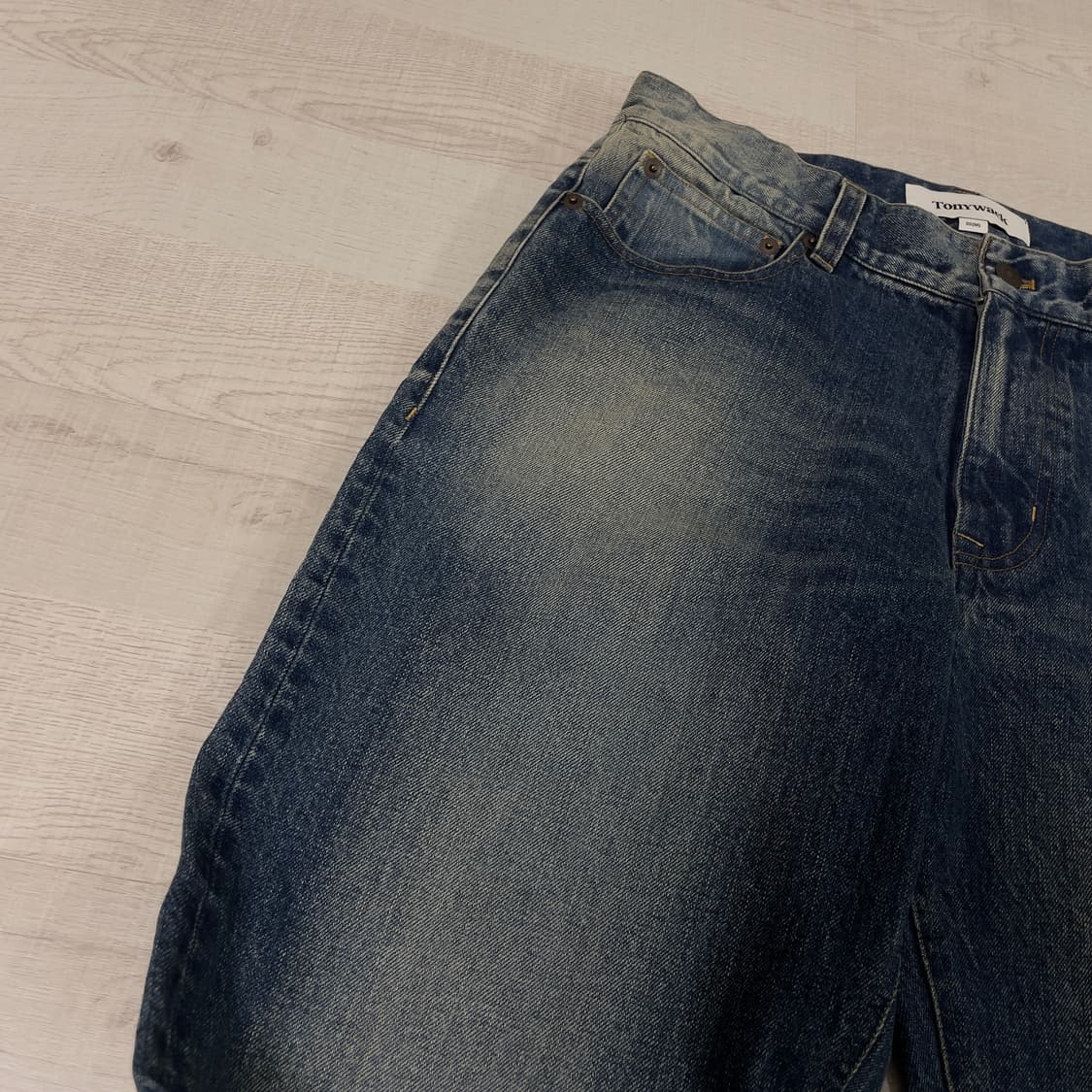 토니웩 워싱 데님팬츠 샘플 상품이미지3