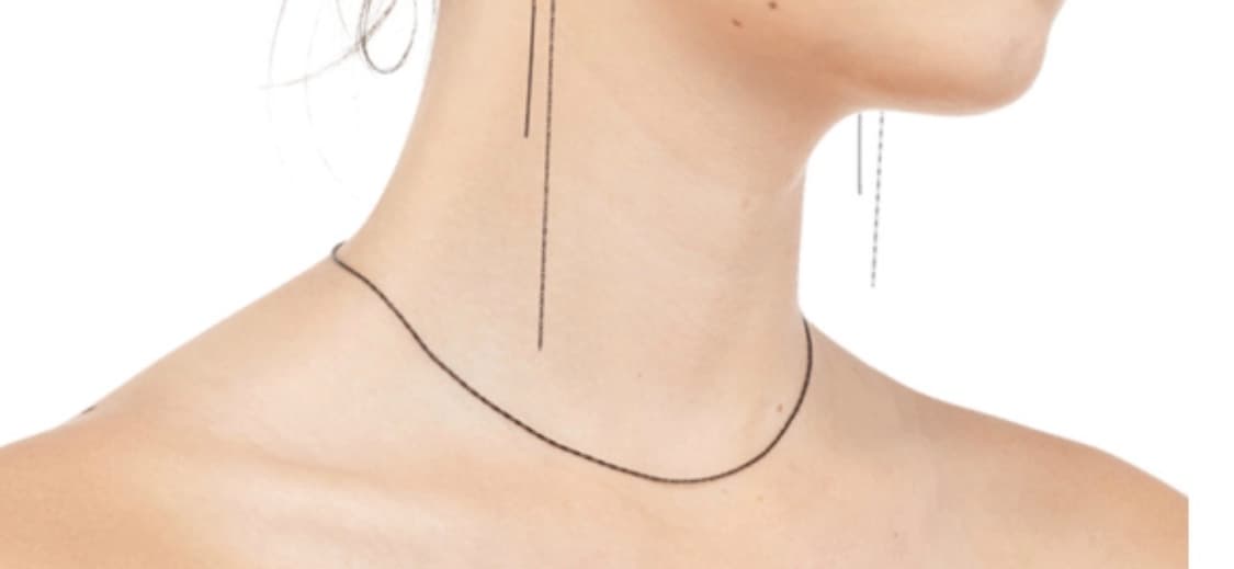 페르테 14k 블랙 목걸이 상품이미지1