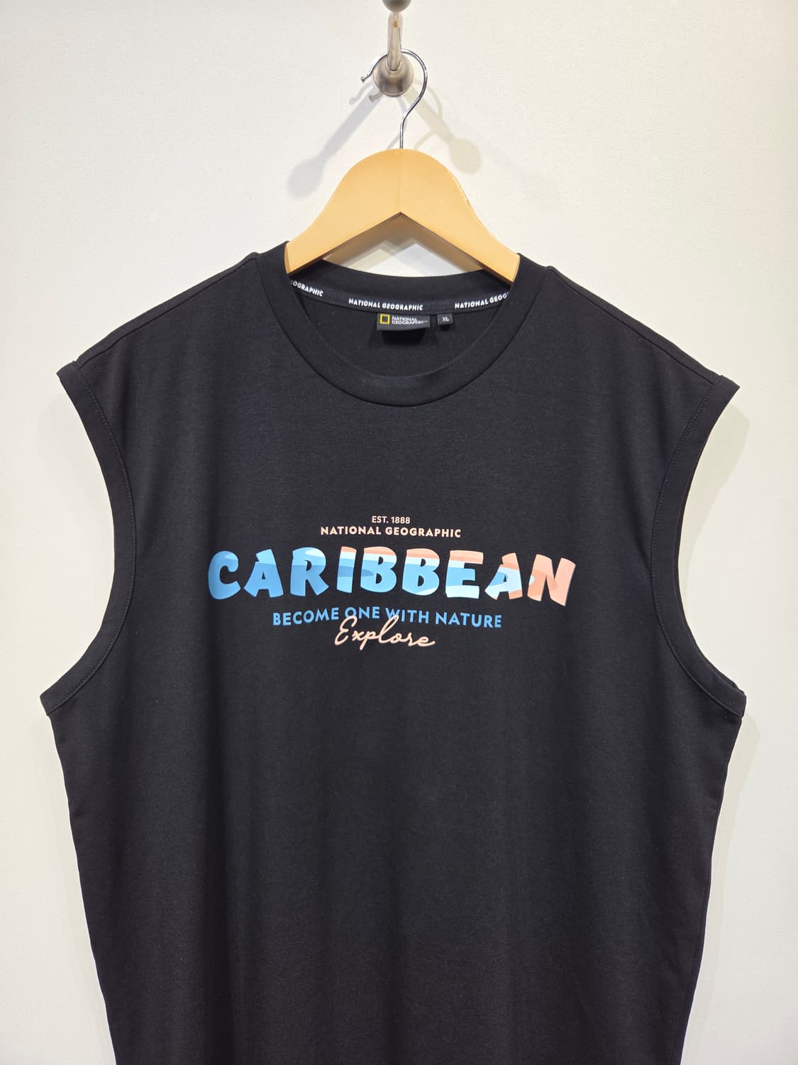 내셔널지오그래픽 캐리비안&MUSA 그래픽 슬리브리스 상품이미지3