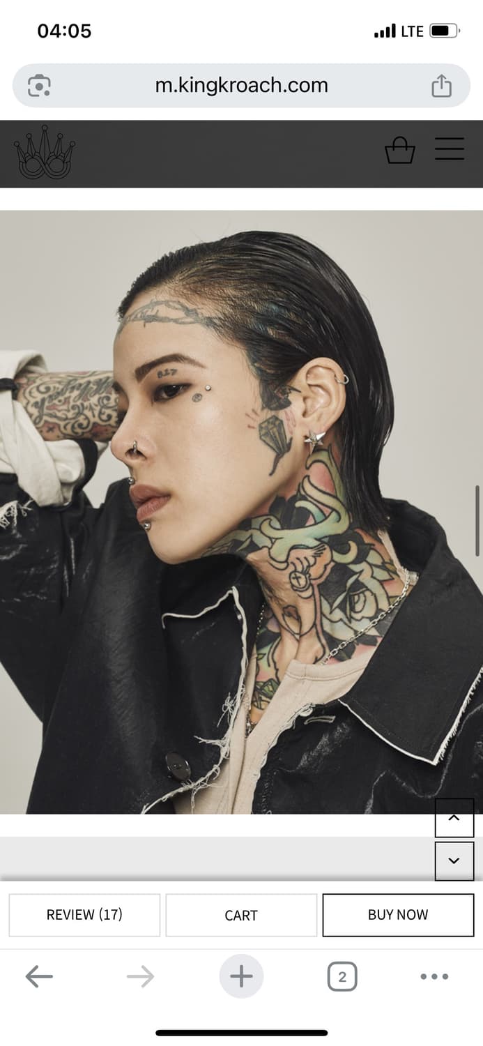 킹크로치 star eye earring(king kroach) 상품이미지2