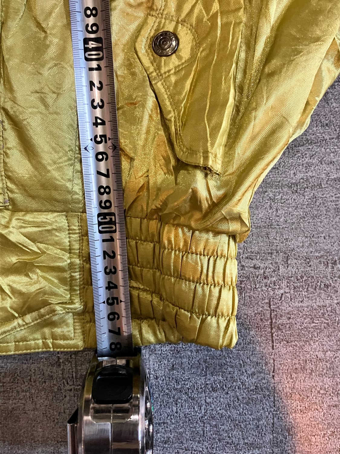 일본빈티지 Rsd 핀터깔y2k 올드스쿨스트릿 크롭블루종 푸퍼자켓 상품이미지3