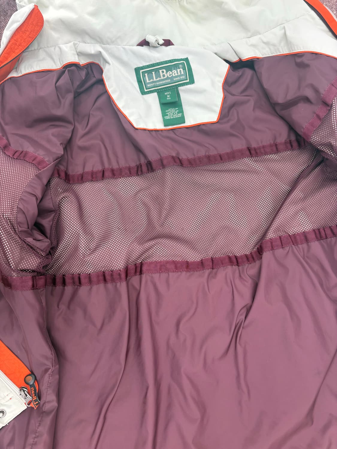 🧥 L.L.Bean 빈티지 바람막이 점퍼 (Men’s M) - A급 상품이미지5