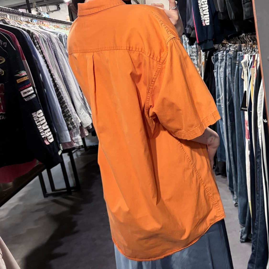 [IM] Carhartt 칼하트 반팔 셔츠 오렌지 상품이미지5