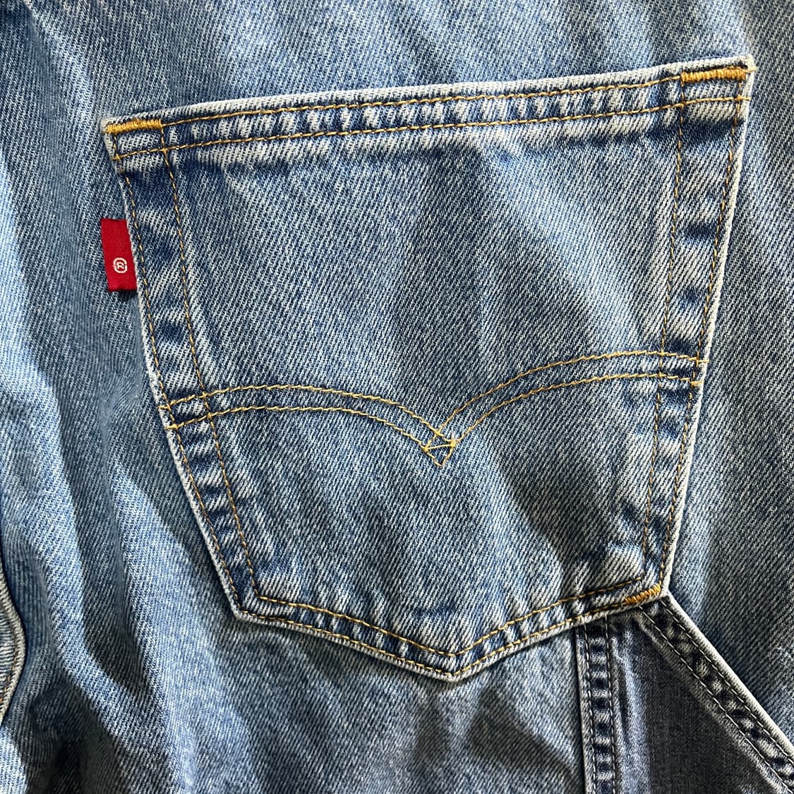 (32/30) 리바이스 알터드 502 패치워크 데님 청바지 상품이미지5