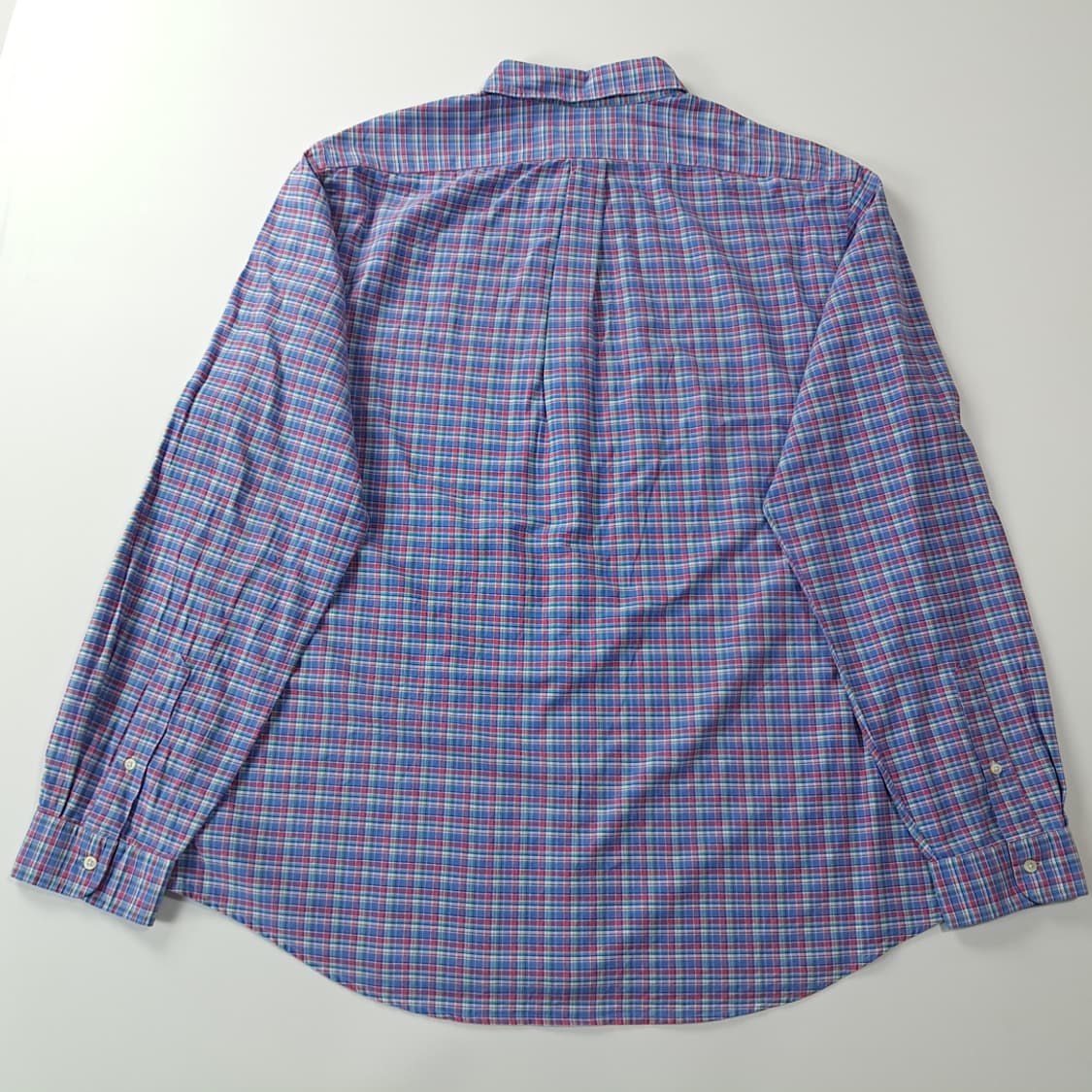CJ028 2XL 폴로 멀티 플레드 체크 셔츠 남방 상품이미지6