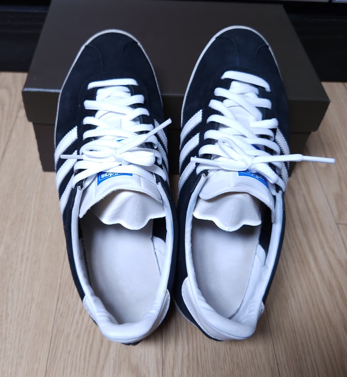 아디다스 가젤 OG 블랙 스니커즈, 운동화 (단종모델) 상품이미지7