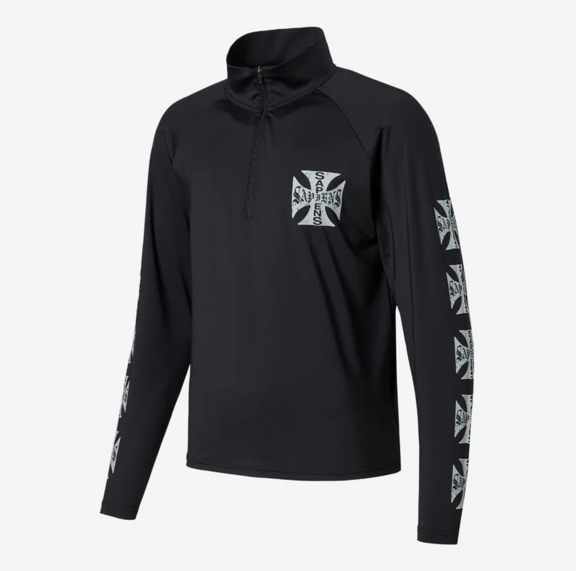 사피엔스 프레셔라인 하프집업 블랙 상품이미지3