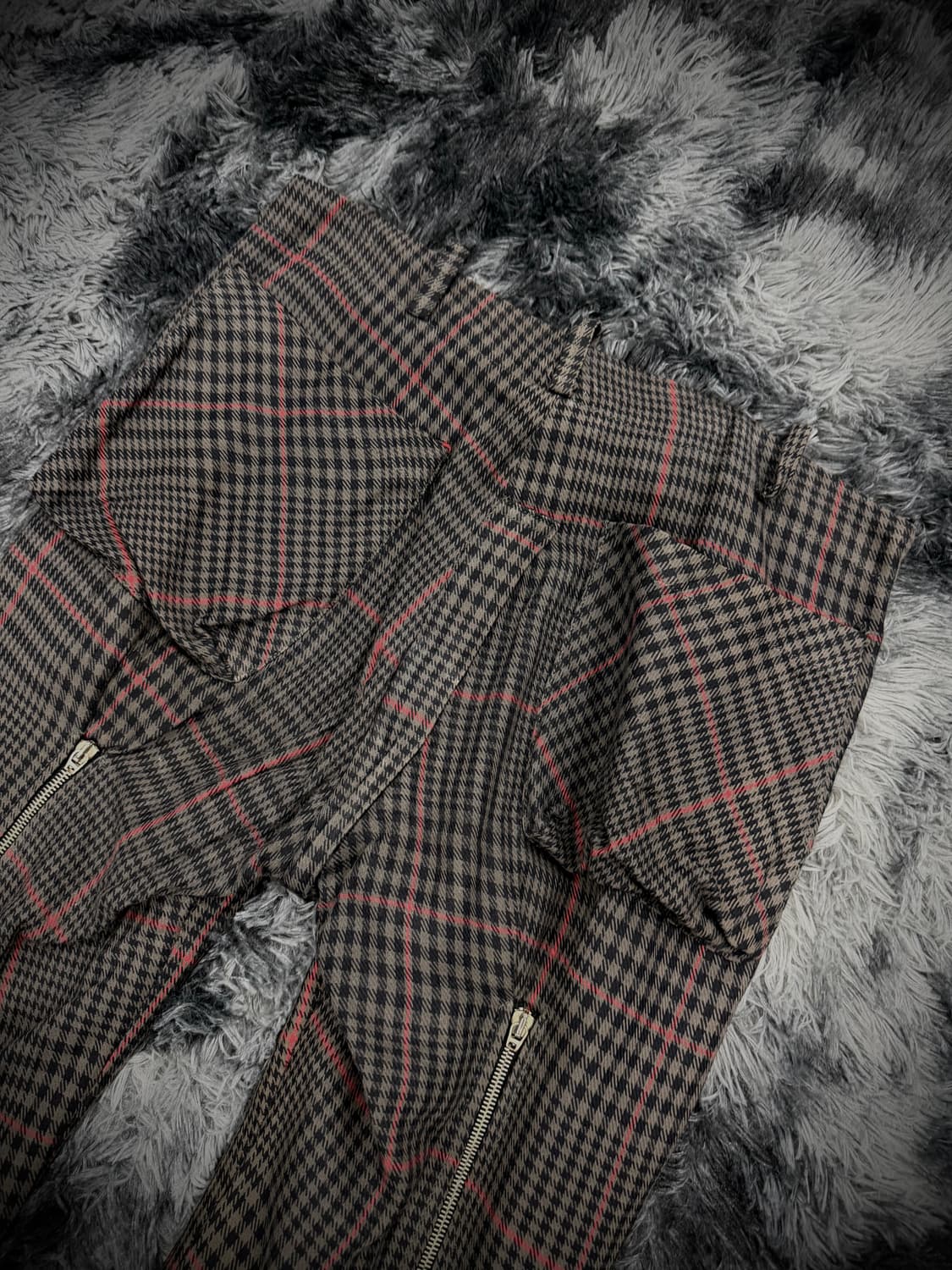 Vivienne Westwood 스트랩 하운드투스 지퍼 팬츠 상품이미지6