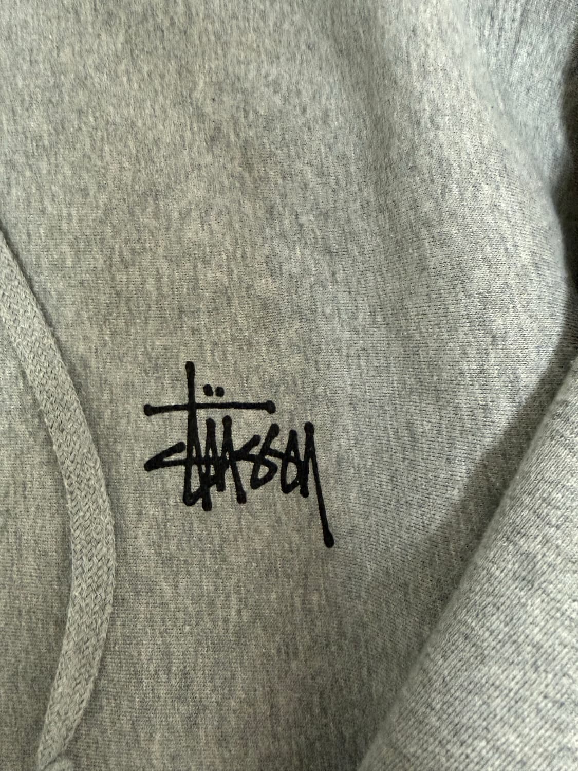 스투시 후드티 그레이 상품이미지2