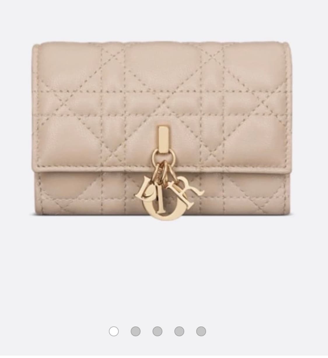 디올 까나쥬 카드지갑 핑크(베이지) 상품이미지9