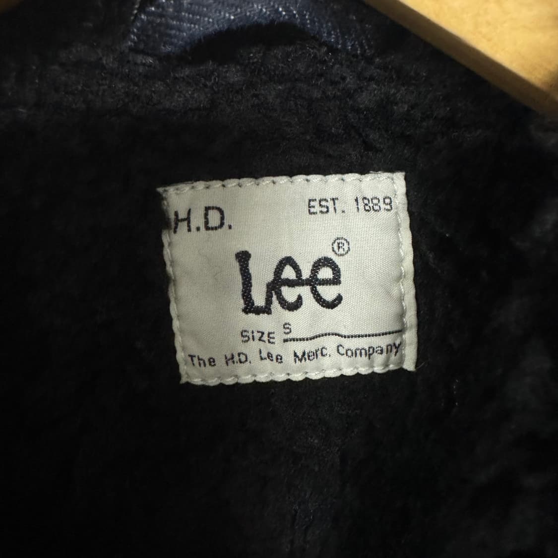 Lee 투포켓 양털 흑청자켓 상품이미지3