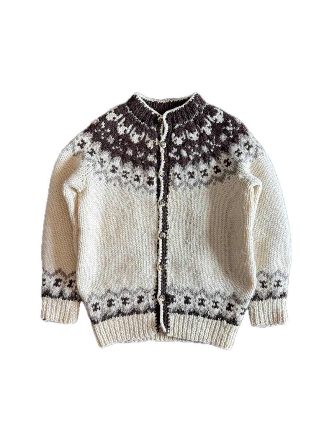 Vintage nordic wool cardigan 상품이미지1