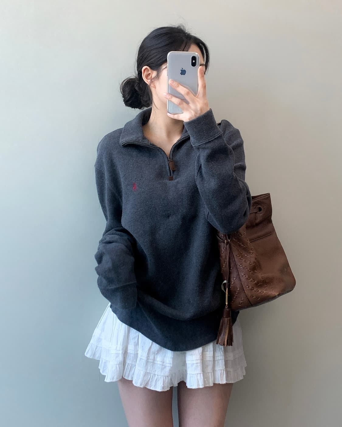 폴로 반집업 니트 상품이미지2