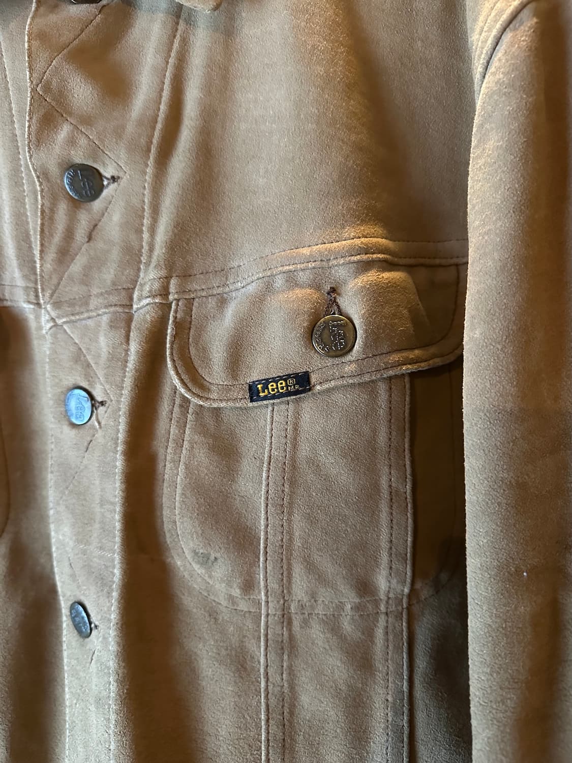 70s USA LEE 빈티지 리 몰스킨 트러커 자켓 101j 220j 상품이미지3