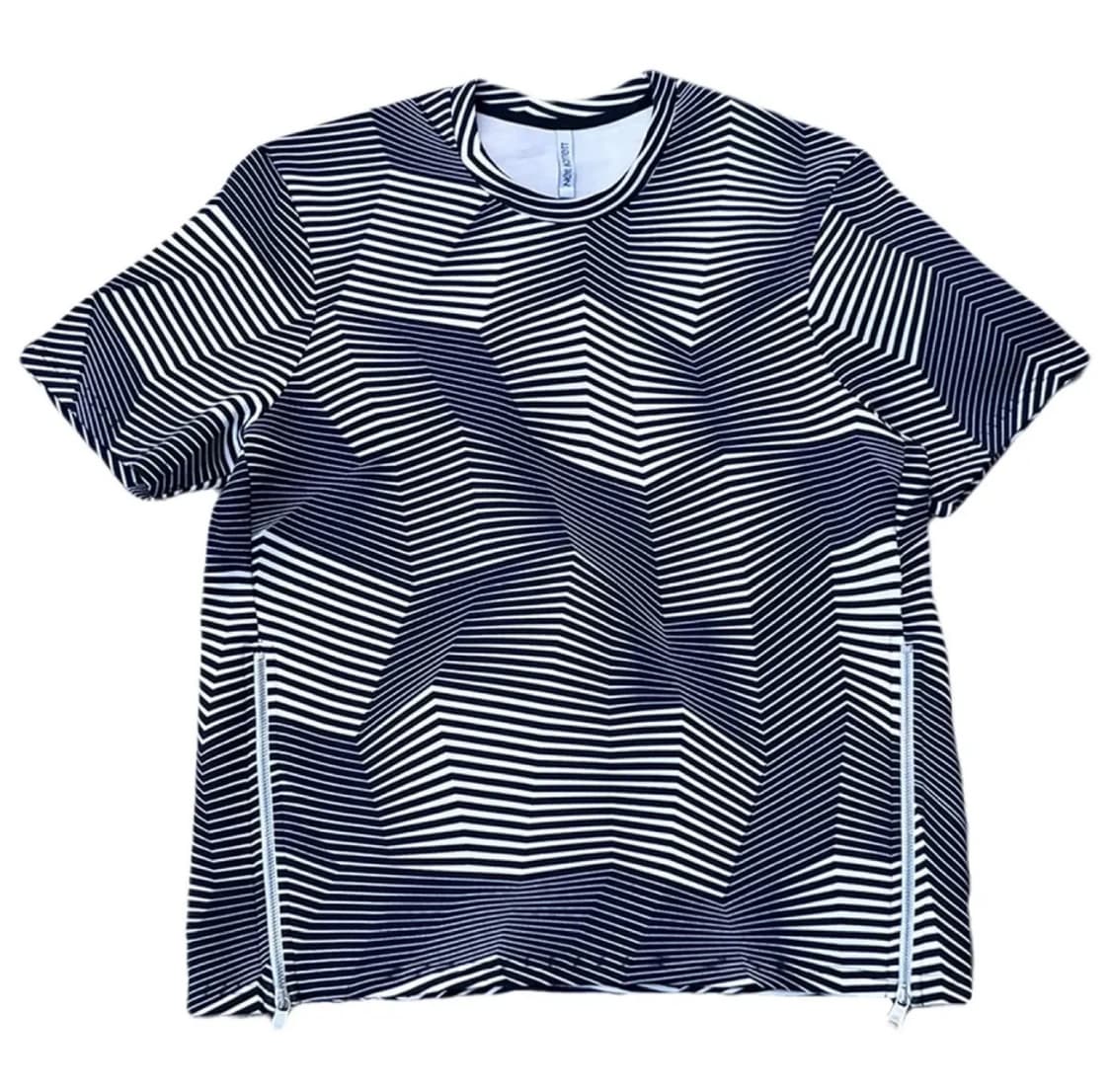 Neil Barrett 닐바렛 헤비 스폰지 일루전 올오버 티셔츠 상품이미지1