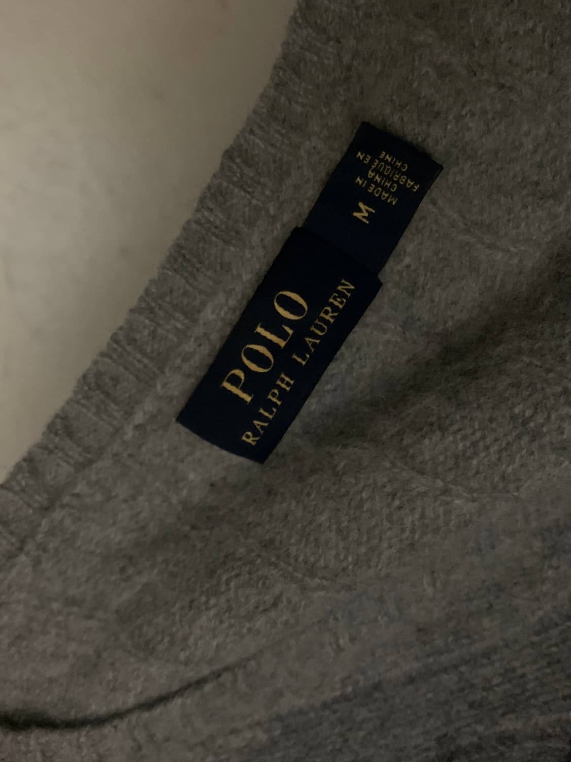 폴로 캐시미어 울 니트 상품이미지5