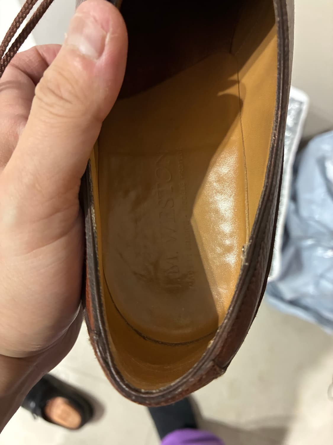 JM WESTON 641 golf grain  leather 7E 상품이미지6