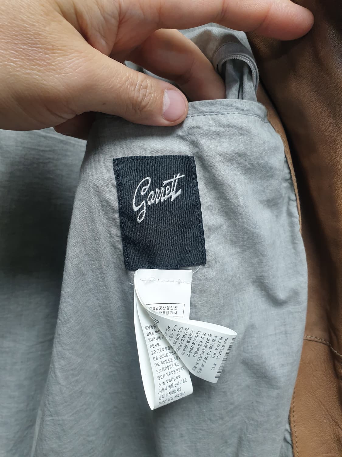 [46/95] GARRETT 가렛 가죽자켓 상품이미지8