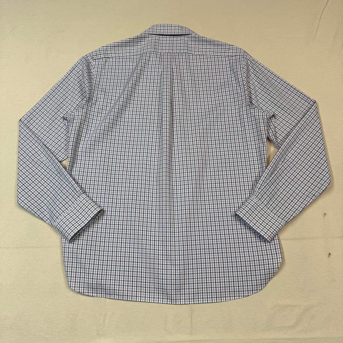 XL) 폴로 랄프로렌 블루 체크 포플린 셔츠 상품이미지5