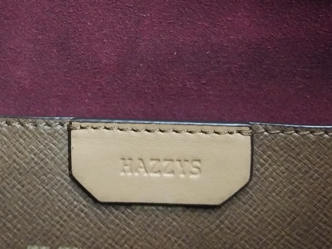 HAZZYS 로고 패턴 토트백 (어깨끈분실) 상품이미지7