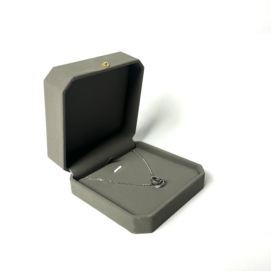 [S급] 까르띠에 18K화이트골드 베이비 러브 네크리스 목걸이 상품이미지3