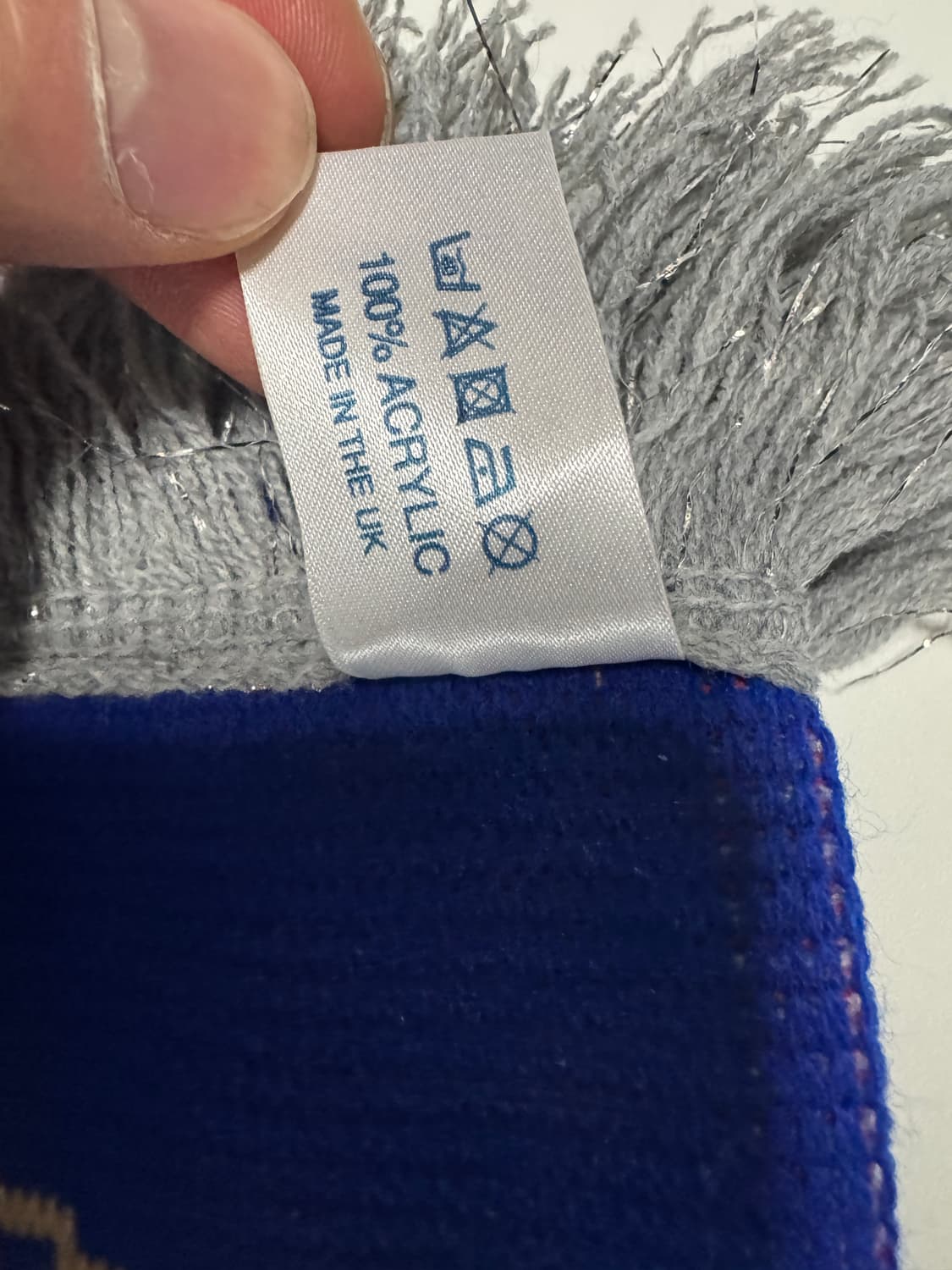 <새상품> 첼시 FC 공식 머플러 블루 상품이미지5