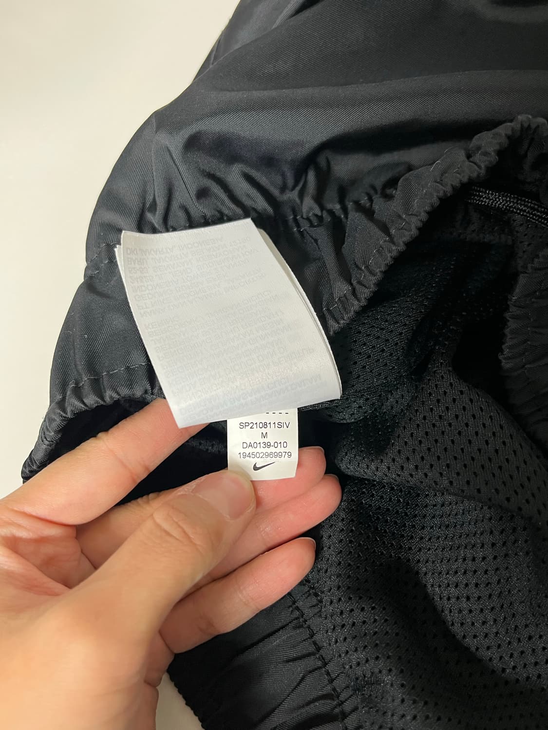 M) 나이키 just do it 우븐 카고 팬츠 블랙 상품이미지7
