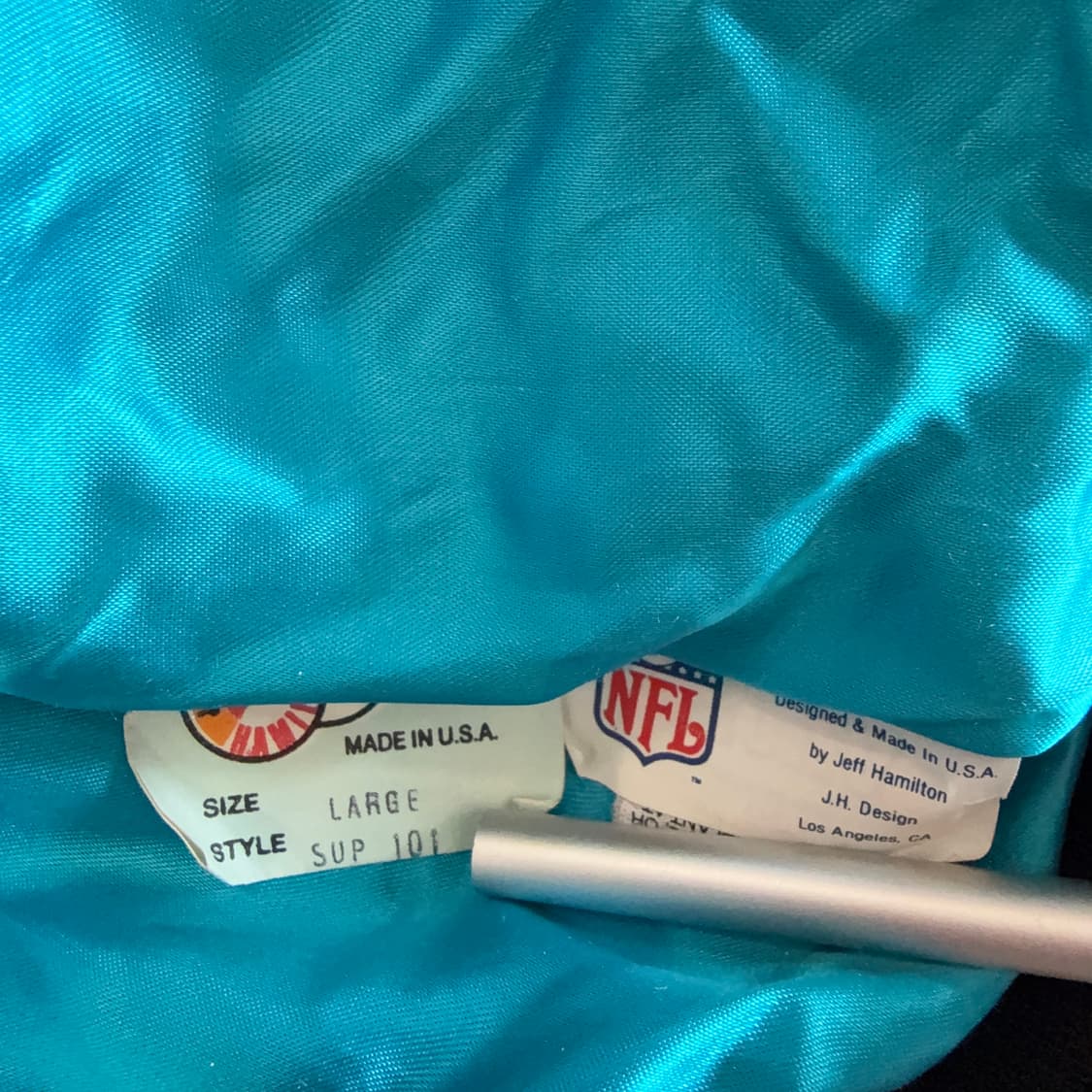 90s NFL Super Bowl Jeff Hamilton 자켓 상품이미지5